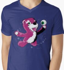 Breaking Bear Men's V-Neck T-Shirt