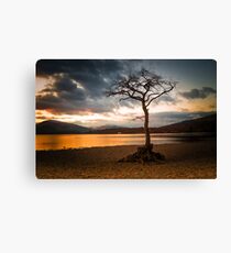 Bonny Banks Sunset Canvas Print