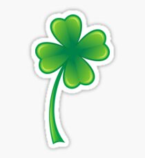 Four Leaf Clover Stickers Redbubble