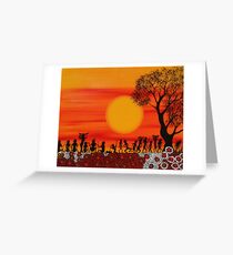 PREPARING Greeting Card