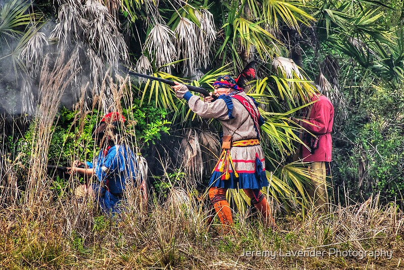 "Seminole War Reenactment In South Florida" By Jeremy Lavender ...