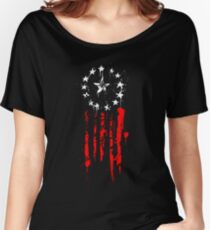 Old World Flag Women's Relaxed Fit T-Shirt