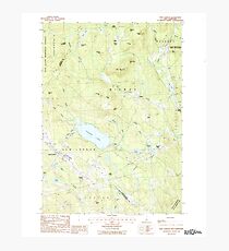 USGS TOPO Map New Hampshire NH New London 329709 1987 24000 Photographic Print