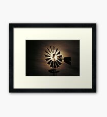Wind Mill h Framed Print