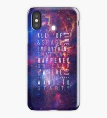 Where Do You Want To Start? iPhone Case