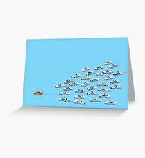 The Chase Greeting Card