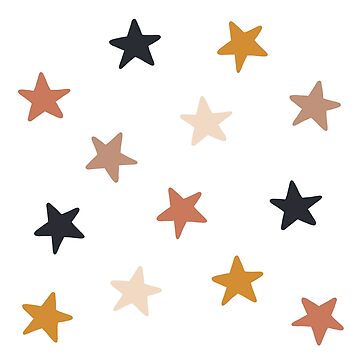 boho vibes stars Sticker for Sale by mlloydlettering