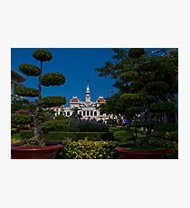 Vietnam. Ho Chi Minh City (Saigon). Former City Hall. Photographic Print