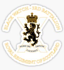 Black Watch Sticker