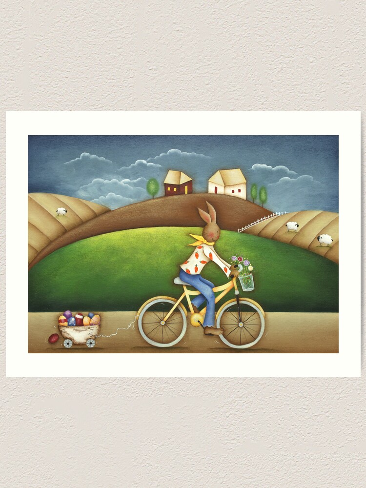 Alternate view of Easter Deliveries Art Print