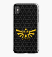 Triforce with background iPhone Case/Skin