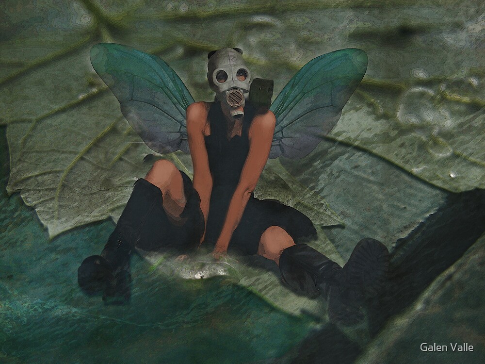 "Urban Fairy Urban Fantasy Art" by Galen Valle Redbubble