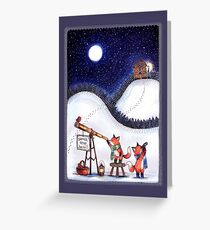 Santa Stop Here Greeting Card