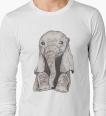 Baby Elephant Long Sleeve T-Shirt