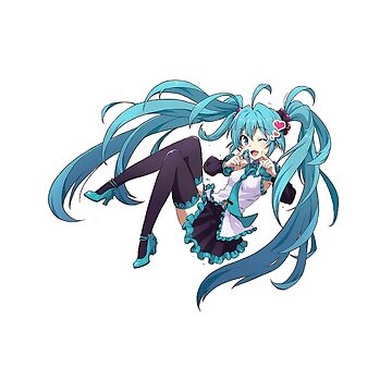 Hatsune Miku Sticker for Sale by aishc