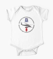 160th SOAR Black Hawk Baby Body Kurzarm