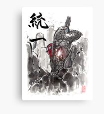 Mass Effect Legion Sumie style Metal Print