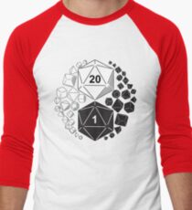 Gaming Yin Yang Men's Baseball ¾ T-Shirt