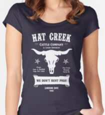 Hat Creek Cattle Company - Lonesome Dove Women's Fitted Scoop T-Shirt
