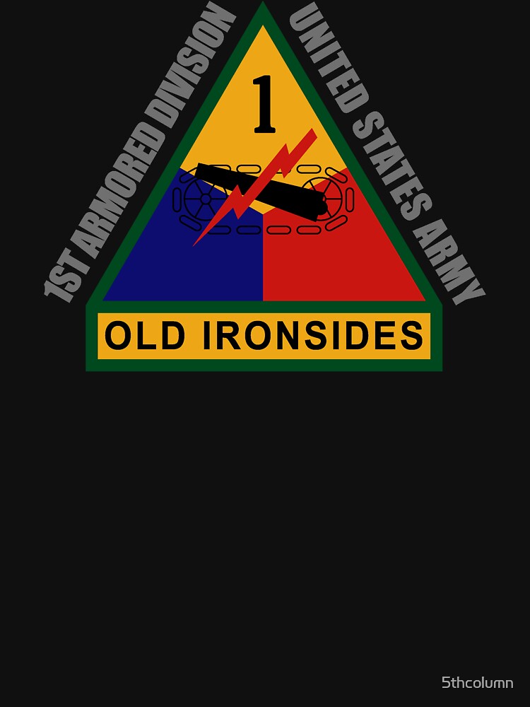 1st armored division playing cards