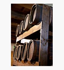 Wine Casks Photographic Print