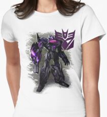 Transformers War For Cybertron - Decepticons: Shockwave Women's Fitted T-Shirt
