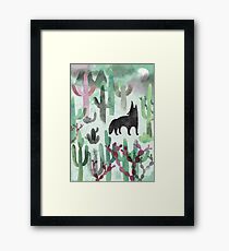 The Desert Framed Print