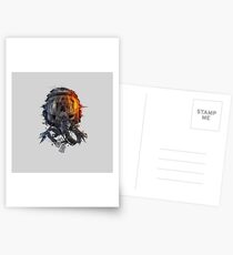 battlefield death pilot Postcards