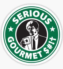 Some Serious Gourmet Coffee (clean) Sticker