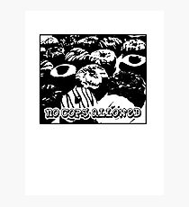 no cops allowed Photographic Print