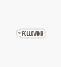 The Following Sticker