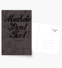 Machete - Machete Don't Text Postcards
