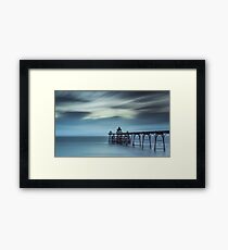 Clevedon Victorian Pier Long Exposure Framed Print