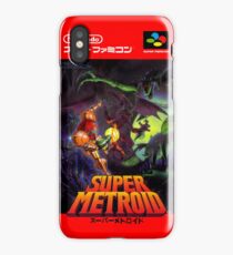 Super Metroid Nintendo Super Famicom Japanese Box Art Shirt (SNES) iPhone Case/Skin