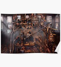Train - Engine - Hot under the collar Poster