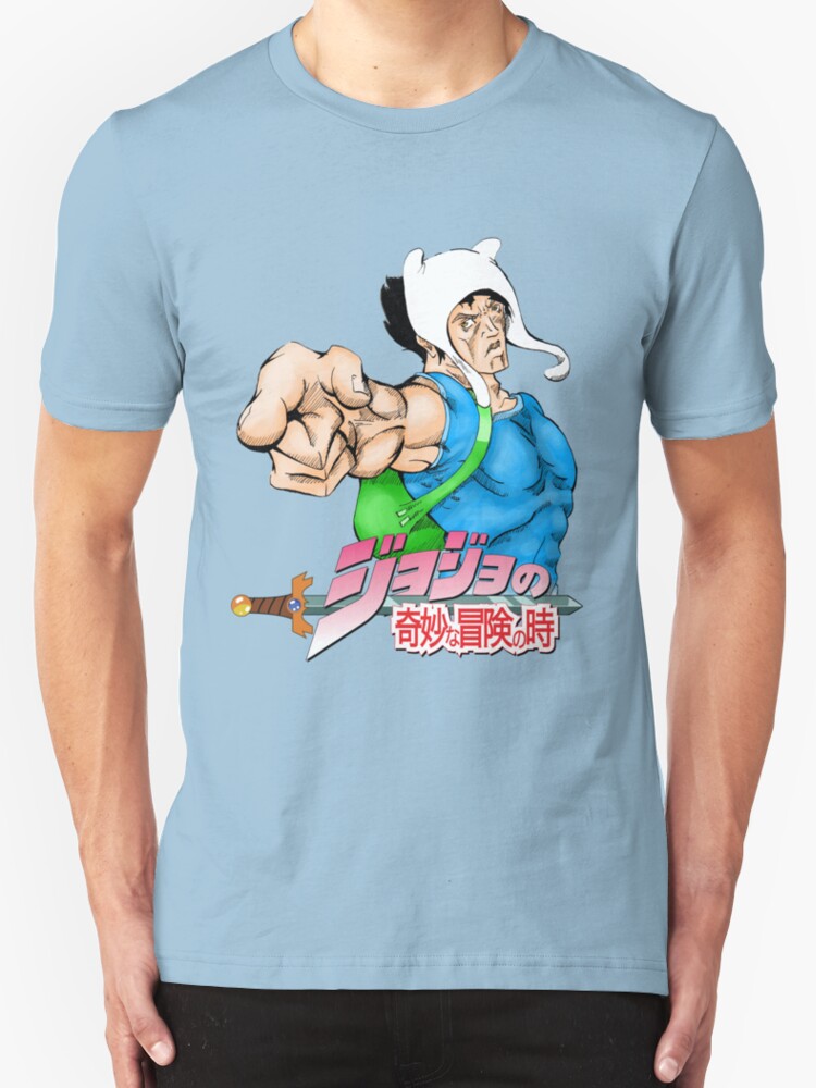 "Jojo's Bizarre Adventure Time" T-Shirts & Hoodies by yarvenclog