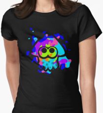 Splatoon Squid Women's Fitted T-Shirt
