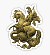 George And The Dragon Sticker