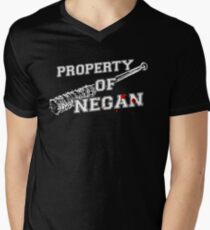 Property Of Negan Men's V-Neck T-Shirt
