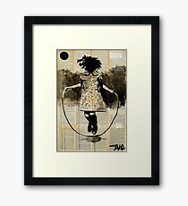 childhood (dancing with gravity) Framed Print