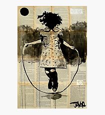 childhood (dancing with gravity) Photographic Print
