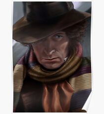 Fourth Doctor - Tom Baker Poster