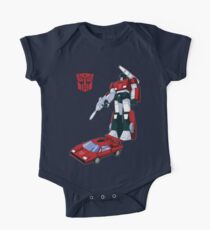 Sideswipe (dark coloured T-shirts) Short Sleeve Baby One-Piece