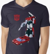 Sideswipe (dark coloured T-shirts) Men's V-Neck T-Shirt