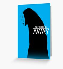 Spirited Away - No Face Greeting Card