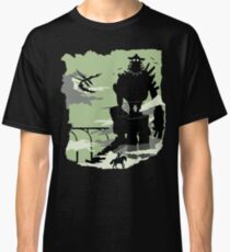 Silhouette des Kolosses Classic T-Shirt