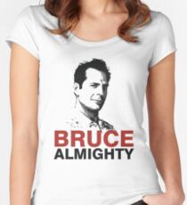 Bruce Willis Women's Fitted Scoop T-Shirt