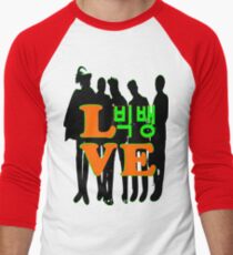 ㋡♥♫Love BigBang K-Pop Clothing & Stickers♪♥㋡ Men's Baseball ¾ T-Shirt