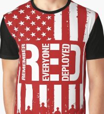 R.E.D. (Remember Everyone Deployed) Graphic T-Shirt