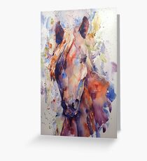 Tarjeta de felicitación Caballo de Salomón
